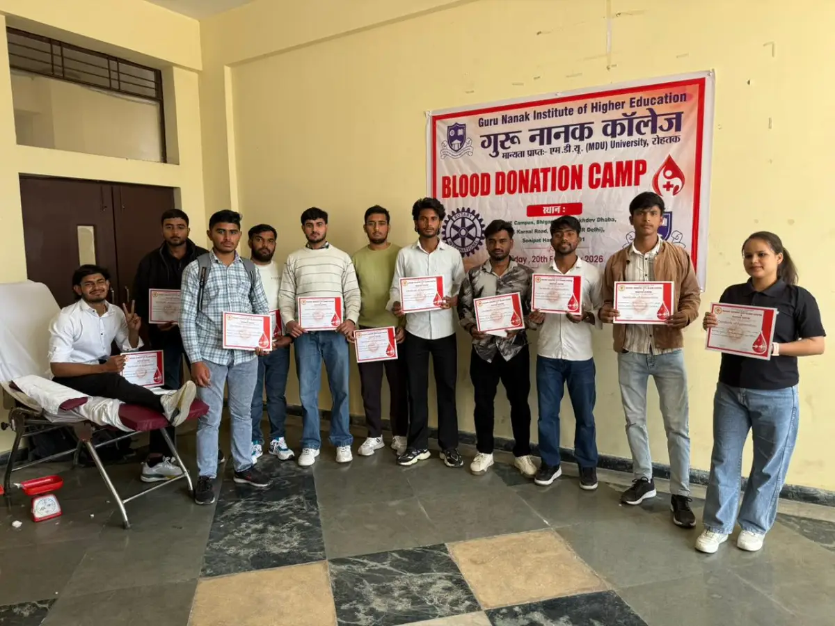 Blood donation camp