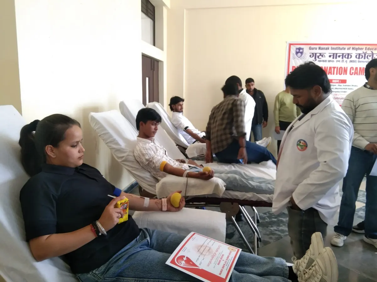 Blood donation camp