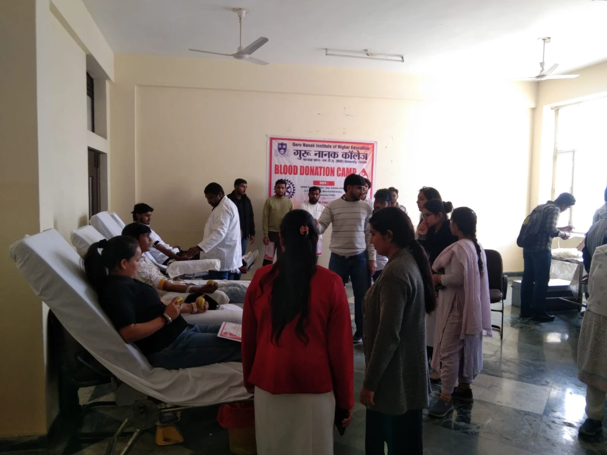 Blood donation camp