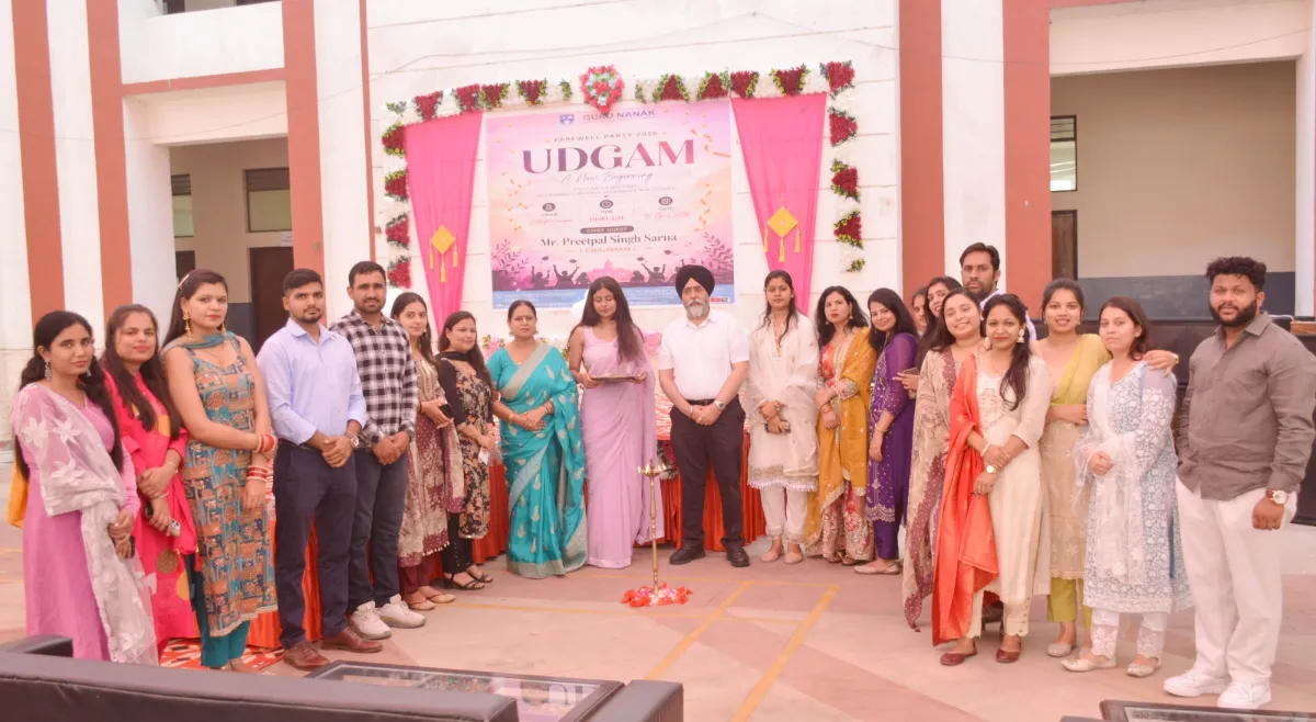 Farewell 2026 Udgam theme